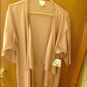 LuLaRoe long tan cover